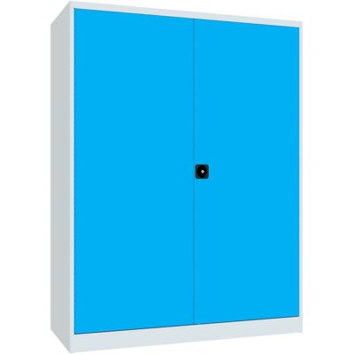 Pavoy Schwerlastschrank 1950x1470x630, Trennwand, 8 Fachböden a 120 kg, RAL 7035/5012 (36364-147-024-735512) Pavoy Schwerlastschrank 1950x1470x630, Trennwand, 8 Fachböden a 120 kg, RAL 7035/5012 (36364-147-024-735512)