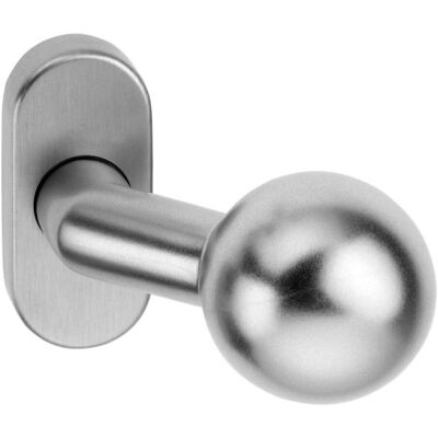 EDI Edelstahl Profiltür-Knopf - Matt Finish - Für Innentüren EDI Edelstahl Profiltür-Knopf - Matt Finish - Für Innentüren