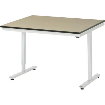 Rau Elektrisch Höhenverstellbarer Arbeitstisch - MDF 150kg Max Belastung Rau Elektrisch Höhenverstellbarer Arbeitstisch - MDF 150kg Max Belastung