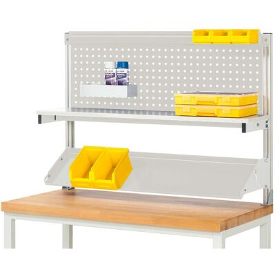 Rau System-Aufbau (Komplettset-01 B1250 mm), zur Montage auf Arbeitsplatte, RAL7035 (SAE-KM01-1250.12) Rau System-Aufbau (Komplettset-01 B1250 mm), zur Montage auf Arbeitsplatte, RAL7035 (SAE-KM01-1250.12)
