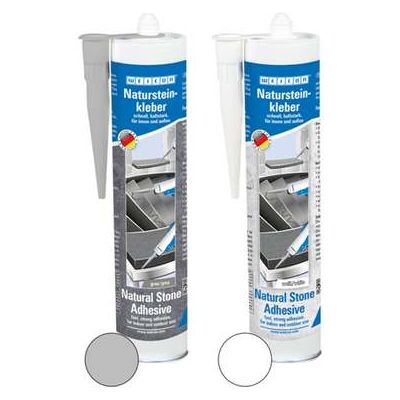 WEICON Natursteinkleber, für die Montage von Naturstein, Stein und Keramik, 290 ml, weiß (10101776) WEICON Natursteinkleber, für die Montage von Naturstein, Stein und Keramik, 290 ml, weiß (10101776)