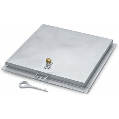 ZARGES Brunnenabdeckung, eckig mit Isolierung, Edelstahl V2A (1.4301) 800 x 800 mm (47153) ZARGES Brunnenabdeckung, eckig mit Isolierung, Edelstahl V2A (1.4301) 800 x 800 mm (47153)