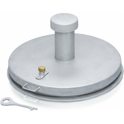 ZARGES Brunnenabdeckung, rund, isoliert, V2A Schachtmaß D = 800 mm (47136) ZARGES Brunnenabdeckung, rund, isoliert, V2A Schachtmaß D = 800 mm (47136)