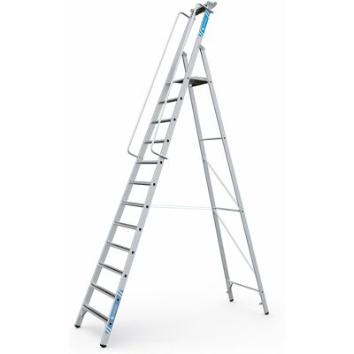 ZARGES Meistertritt S - LM-Stehleiter m Plattform 12 Stufen (41635) ZARGES Meistertritt S - LM-Stehleiter m Plattform 12 Stufen (41635)