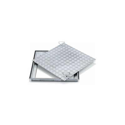 ZARGES Schachtabdeckung Stahl verzinkt 1000 x 1000 mm Außenmaß 1.160 x 1.160 mm (47054) ZARGES Schachtabdeckung Stahl verzinkt 1000 x 1000 mm Außenmaß 1.160 x 1.160 mm (47054)