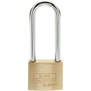 Burg-Wächter Messing Vorhangschloss - 65mm Bogen - Sicherheitsschloss Burg-Wächter Messing Vorhangschloss - 65mm Bogen - Sicherheitsschloss