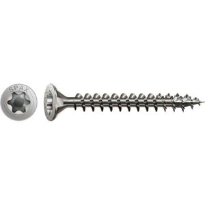 Spax Edelstahl 4,5 x 40 mm Senkkopf T-STAR plus Vollgewinde 4CUT Edelstahl rostfreiei A2 (1197000450403) Spax Edelstahl 4,5 x 40 mm Senkkopf T-STAR plus Vollgewinde 4CUT Edelstahl rostfreiei A2 (1197000450403)