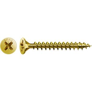 Spax Universalschraube 4,5 x 20 mm Senkkopf Kreuzschlitz Z Vollgewinde 4CUT YELLOX A2L (1081020450203) Spax Universalschraube 4,5 x 20 mm Senkkopf Kreuzschlitz Z Vollgewinde 4CUT YELLOX A2L (1081020450203)