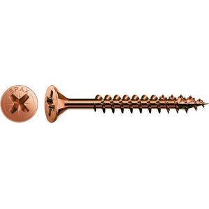 Spax Universalschraube 5 x 80 mm Senkkopf Kreuzschlitz Z Vollgewinde 4CUT Brüniert C1A (1081140500805) Spax Universalschraube 5 x 80 mm Senkkopf Kreuzschlitz Z Vollgewinde 4CUT Brüniert C1A (1081140500805)