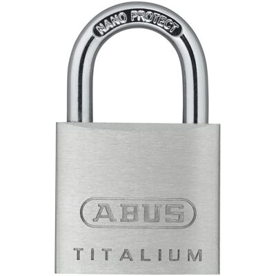 ABUS Silbern Zylinderschloss 64TI/30 - Vorhängeschloss ABUS Silbern Zylinderschloss 64TI/30 - Vorhängeschloss