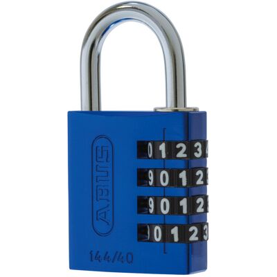 ABUS Aluminium Nummerkombinationsschloss - 144/40 Lock-Tag ABUS Aluminium Nummerkombinationsschloss - 144/40 Lock-Tag