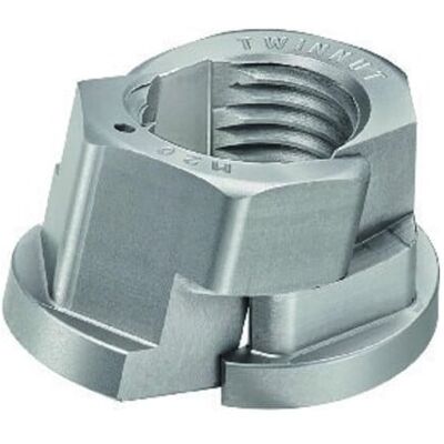 AMF Modell 6333S-M10 Twinnut-Mutter mit Flansch AMF Modell 6333S-M10 Twinnut-Mutter mit Flansch