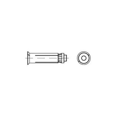 ART 82031 LINDAPTER-Hollo-Bolt St./10.9 HBFF 08-Größe 1 galv. verzinkt S (HBFF08-1) ART 82031 LINDAPTER-Hollo-Bolt St./10.9 HBFF 08-Größe 1 galv. verzinkt S (HBFF08-1)