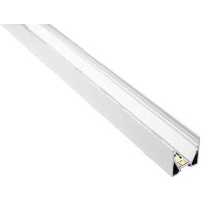 Barthelme Aluprofil 3m Catania - Wandmontage - Silber Barthelme Aluprofil 3m Catania - Wandmontage - Silber