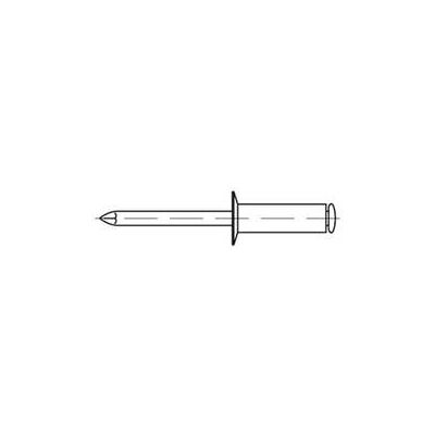 Blindniete Stahl verzinkt Senkkopf B 5 x 10 S ; Industrial Quality Supplies (884110000050010) Blindniete Stahl verzinkt Senkkopf B 5 x 10 S ; Industrial Quality Supplies (884110000050010)