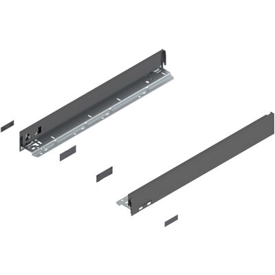 Blum LEGRABOX Zarge, Höhe N 66,5 mm, NL 550 mm, links/rechts, für LEGRABOX pure, oriongrau matt (02041244) Blum LEGRABOX Zarge, Höhe N 66,5 mm, NL 550 mm, links/rechts, für LEGRABOX pure, oriongrau matt (02041244)