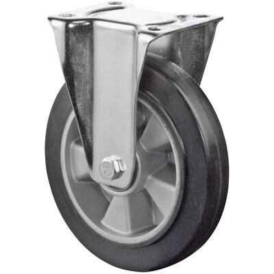 BS Modell LS410.B80.125 - Bockrolle mit Elastik-Reifen BS Modell LS410.B80.125 - Bockrolle mit Elastik-Reifen