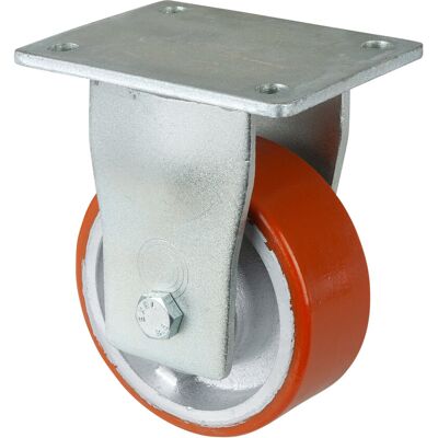 BS Marke Schwerlast Bockrolle - Ø 125mm - Tragfähigkeit 550 kg BS Marke Schwerlast Bockrolle - Ø 125mm - Tragfähigkeit 550 kg