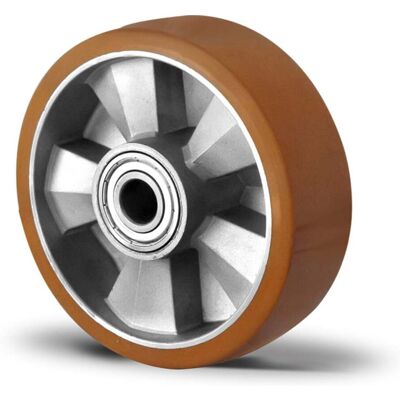 Cascoo BAU5 Rad ø 125mm mit Doppelkugellager aus Polyamid, 125BAU5D0N) Cascoo BAU5 Rad ø 125mm mit Doppelkugellager aus Polyamid, 125BAU5D0N)