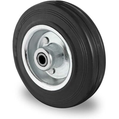 Promato D.160MM Rad - Tragfähigkeit 135kg - Gummi Promato D.160MM Rad - Tragfähigkeit 135kg - Gummi