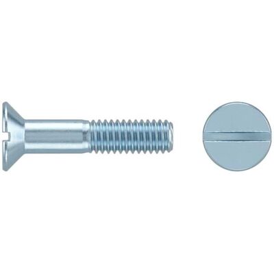 Reyher DIN 963/ISO 2009 Senkkopfschraube M5x35 Edelstahl A2 blank Schlitz (009639209050035) Reyher DIN 963/ISO 2009 Senkkopfschraube M5x35 Edelstahl A2 blank Schlitz (009639209050035)