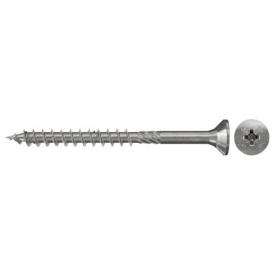 Fischer Edelstahl PowerFast Schrauben - Modell 657255 - Korrosionsbeständig, 6mm x 100mm Fischer Edelstahl PowerFast Schrauben - Modell 657255 - Korrosionsbeständig, 6mm x 100mm