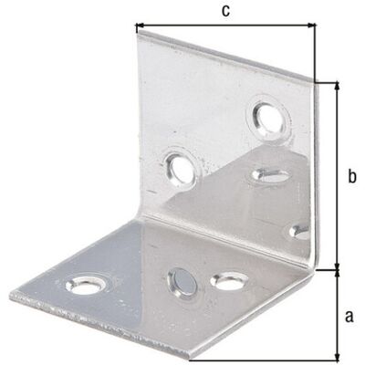 GAH Alberts Breitwinkel 40x40x40x2mm Edelstahl, edelstahl rostfrei (361082) GAH Alberts Breitwinkel 40x40x40x2mm Edelstahl, edelstahl rostfrei (361082)