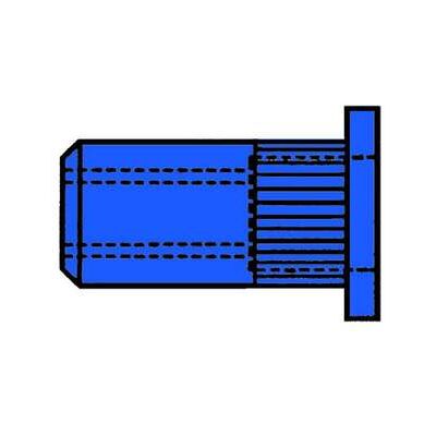 Gesipa Blindnietmuttern Stahl-gerändelt M 4 x 6 x 13 (1455362) Gesipa Blindnietmuttern Stahl-gerändelt M 4 x 6 x 13 (1455362)