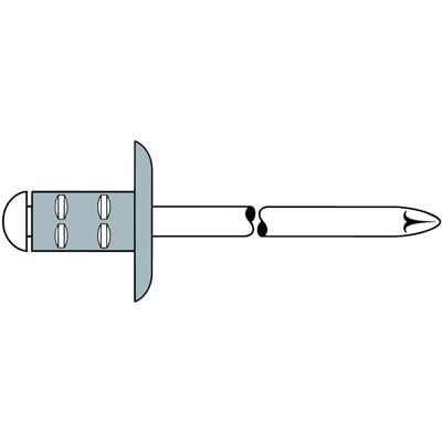 Gesipa PolyGrip Mehrbereichsschaft-Blindniete Alu/A 2 K 9,5 3,2 x 8 S (1456032) Gesipa PolyGrip Mehrbereichsschaft-Blindniete Alu/A 2 K 9,5 3,2 x 8 S (1456032)