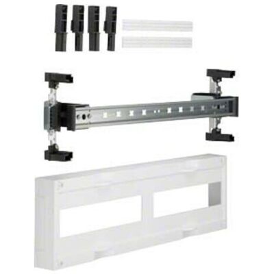 Hager UD12B1 Verteilerbaugruppe - 150x500mm, 24-teilig, Schwarz Hager UD12B1 Verteilerbaugruppe - 150x500mm, 24-teilig, Schwarz