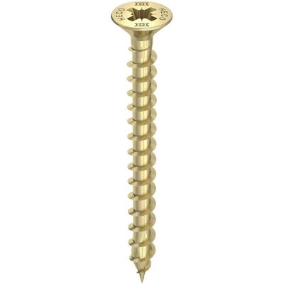 Heco-topix-plus Heco-Topix -Plus - Senkkopfschrauben Vollgewinde Kohlenstoffstahl Verzinkt Gelb 5 X 30mm Heco-topix-plus Heco-Topix -Plus - Senkkopfschrauben Vollgewinde Kohlenstoffstahl Verzinkt Gelb 5 X 30mm
