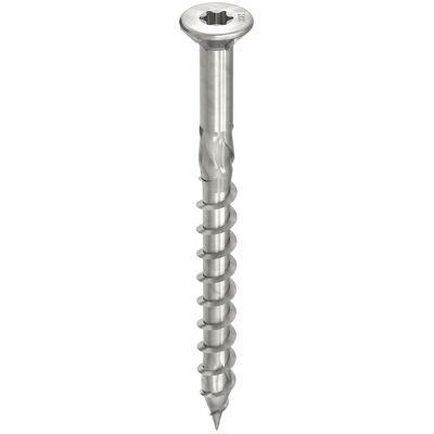 Heco Edelstahl Terrassenschraube - Ø5x60mm - Teilgewinde - T20 - 200 Stück Heco Edelstahl Terrassenschraube - Ø5x60mm - Teilgewinde - T20 - 200 Stück