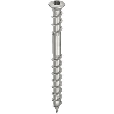 Heco Edelstahl Terrassenschrauben - 5x70mm, TX, 200 Stück Heco Edelstahl Terrassenschrauben - 5x70mm, TX, 200 Stück