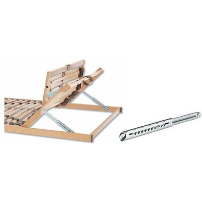 Hettich - Bett-Verstellbeschlag - Stahl verzinkt - 180kg Hettich - Bett-Verstellbeschlag - Stahl verzinkt - 180kg