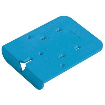 Hettich 45150 Blauer Jig Scharnierlochmarkierung - Scharnier & Kreuzplatte Hettich 45150 Blauer Jig Scharnierlochmarkierung - Scharnier & Kreuzplatte