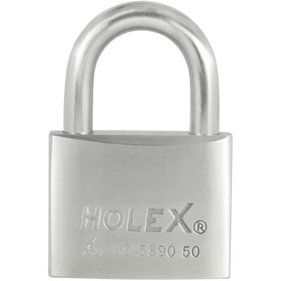 HOLEX Zylinderschloss verschiedenschließend Edelstahl 50 mm (085890 50) HOLEX Zylinderschloss verschiedenschließend Edelstahl 50 mm (085890 50)