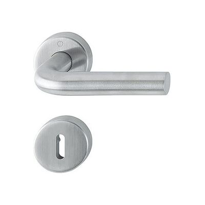 Hoppe E150/42H/42HKVS Türgriff-Garnitur - Edelstahl, 40-45 mm Türstärke Hoppe E150/42H/42HKVS Türgriff-Garnitur - Edelstahl, 40-45 mm Türstärke