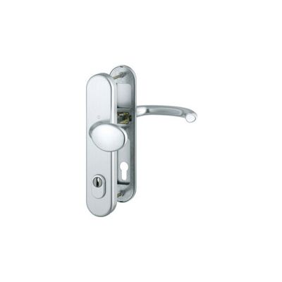 Hoppe Aluminium-Türschloss-Satz - Marseille Modell, reversibel, 92mm Hoppe Aluminium-Türschloss-Satz - Marseille Modell, reversibel, 92mm