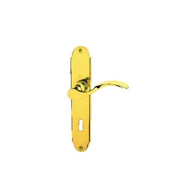 Hoppe Caracas M112SLN/2021 Türgriff-Garnitur - Messing brüniert Hoppe Caracas M112SLN/2021 Türgriff-Garnitur - Messing brüniert