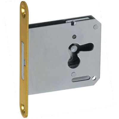 Junie Messing Möbelverschluss - 1732:35 mm - Links Junie Messing Möbelverschluss - 1732:35 mm - Links