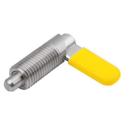 KIPP Sperrriegel M12 Ø 8mm Form C Edelstahl blank mit Gewindehülse Kappe (K1673.106081216) KIPP Sperrriegel M12 Ø 8mm Form C Edelstahl blank mit Gewindehülse Kappe (K1673.106081216)