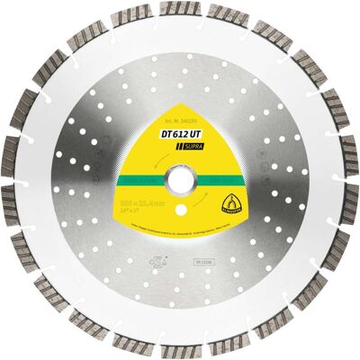 Klingspor DT 612 UT Diamanttrennscheiben, 400 x 3,6 x 20 mm 26 Segmente 40 x 3,6 x 12 mm, Standard Turbo (347482) Klingspor DT 612 UT Diamanttrennscheiben, 400 x 3,6 x 20 mm 26 Segmente 40 x 3,6 x 12 mm, Standard Turbo (347482)