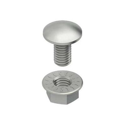 niedax Flachrundschrauben FLHM 6x12 galvanisch verzinkt blaupassiviert) niedax Flachrundschrauben FLHM 6x12 galvanisch verzinkt blaupassiviert)
