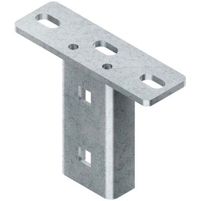 Niedax Schraubkopfplatte f. U4530 Stahl vz KU 4530 F) Niedax Schraubkopfplatte f. U4530 Stahl vz KU 4530 F)