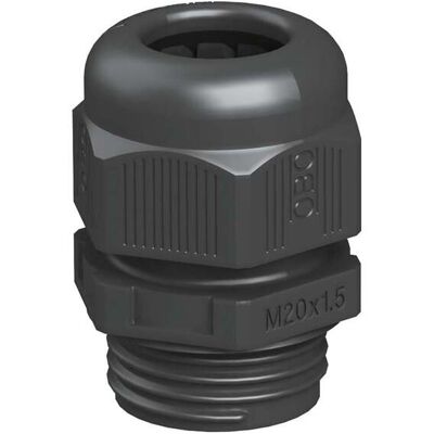 OBO Bettermann Modell V-TEC VM16 SW Kabelverschraubung - IP68 M16 4,5-10mm Kunststoff OBO Bettermann Modell V-TEC VM16 SW Kabelverschraubung - IP68 M16 4,5-10mm Kunststoff