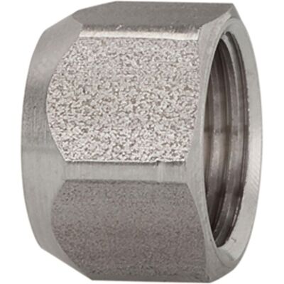 Riegler Überwurfmutter, M12x1,0, für Schlauch 8/6 mm, SW 14, ES 1.4404 (16.012-8 ESH) Riegler Überwurfmutter, M12x1,0, für Schlauch 8/6 mm, SW 14, ES 1.4404 (16.012-8 ESH)