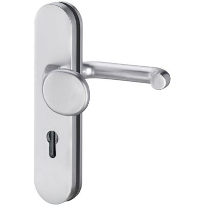 EDI Aluminium Türsicherung - Profilzylinder, 65-75mm - Außentürbeschlag EDI Aluminium Türsicherung - Profilzylinder, 65-75mm - Außentürbeschlag