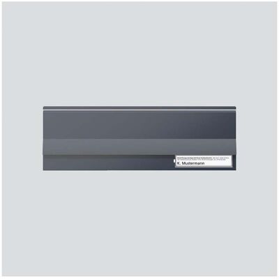 Siedle BE 611-3/1-0 AG - Brief-Einwurfklappe - Aluminium, Anthrazitgrau Siedle BE 611-3/1-0 AG - Brief-Einwurfklappe - Aluminium, Anthrazitgrau