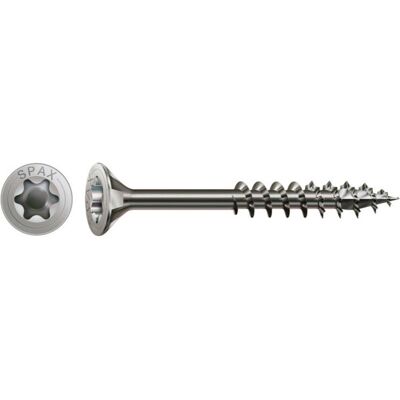 Spax Edelstahl 5 x 45 mm Senkkopf T-STAR plus Teilgewinde 4CUT Edelstahl rostfreiei A2 (0197000500453) Spax Edelstahl 5 x 45 mm Senkkopf T-STAR plus Teilgewinde 4CUT Edelstahl rostfreiei A2 (0197000500453)