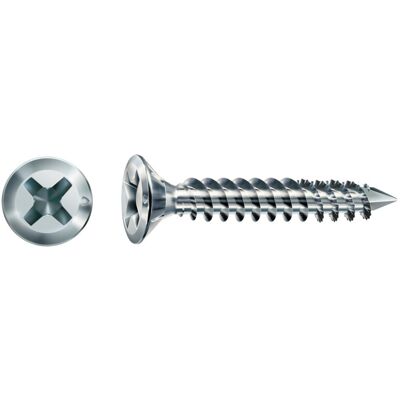 Spax FEX Speedrive Cut - 4,0 x 30 mm Schrauben - Argent - für PVC & Stahlprofile - Packung 3000 Spax FEX Speedrive Cut - 4,0 x 30 mm Schrauben - Argent - für PVC & Stahlprofile - Packung 3000